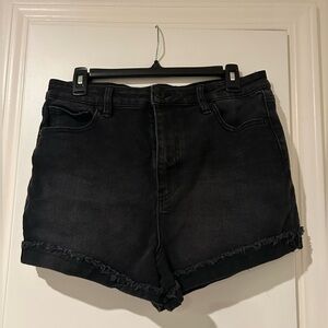 Kendall & Kylie High Rise Jean Shorts
